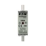NH FUSE 100A 500V GG/GL SIZE 000 Wkładka NH000 100A 500V GL/GG podwójny wskaźnik 100NHG000B EATON