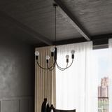 Sollux Żyrandol PICCOLO 3 czarny SL.0856