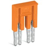 mostek poprzeczny 2-torowy pomarańczowy