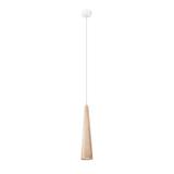 Sollux Lampa wisząca SULA 1 naturalne drewno SL.1100