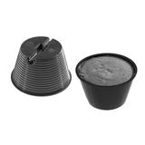 Uchwyt betonowy w tworzywie okrągły do dachów z pokryciem papy