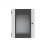 Obudowa SR2 drzwi przeszklone bez płyty 500x400x200mm (hxwxd) SRN5420VK ABB