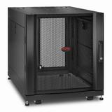 APC NetShelter SX, obudowa serwerowa, 12U, czarna, 658H x 600 W x 900 D mm