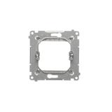 Simon 54 Adapter (przejściówka) na osprzęt standardu 45 × 45 mm srebrny mat *Do gniazd teleinformatycznych Simon Connect DA45.01/43 KONTAKT