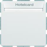 BERKER B.3/B.7 Łącznik przekaźnikowy na kartę hotelową biały mat 16409909 HAGER