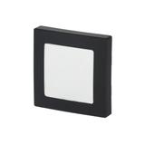 FUTURE Pokrywa do oznaczania świetlnego p/t Info-light czarny matowy