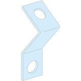 Rozdzielnice PrismaSet, wspornik 30° do szyny 2 sztuki