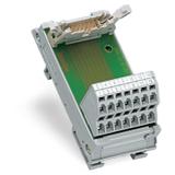 moduł przejściowy 10-torowy ze złączem do przewodu taśmowego