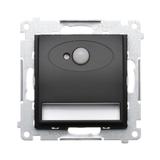 Simon 54 Oprawa oświetleniowa LED z czujnikiem ruchu 230V AC 1.4 W białe neutralne 4000 K czarny