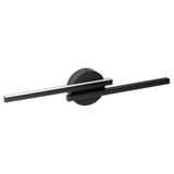 TEKANO LED 14W, lampa nad lustro, 1540lm, 4000K, IP44, dł. 55 cm, aluminium, czarna