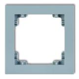 DECO Ramka pojedyncza z tworzywa DECO Pastel Matt lazurowa 48DR-1 KARLIK