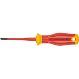 Wkrętak krzyżowy PH1 80 mm, 1000V, SLIM, S2