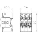 V20-C 3PH-600, OGRANICZNIK PRZEPIĘĆ