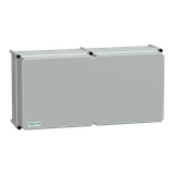 Thalassa Puszka poliestrowa PLS pokrywa pełna poliwęglanowa IP65 360x720x230 mm