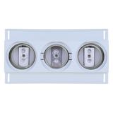 SICHERUNGSUNTERTEIL D2 E27 3POL DIN HUT Podstawa bezpiecznikowa DII E27 3P szyna DIN TFRD33 EATON