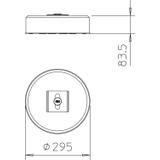 TrayFix-10-L, Podstawa betonowa do koryt