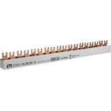 Szyna łączeniowa widełkowa 4P 100A 16mm2 (18mod.) IZ16/L1NL2NL3N/18 002921216 ETI
