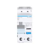 RCBO Wyłącznik różnicowonadprądowy 1P+N 6kA B16A 30mA Typ A QC ADS916D HAGER