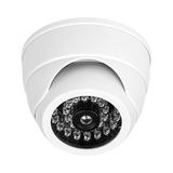 Atrapa kamery monitorującej z podczerwienią CCTV, bateryjna, MINI, biała CD-4/W ORNO