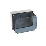 PUSZKA SERII „LIGHT” PUSZKA INSTALACYJNA LIGHT POKRYWA TRANSPARENTNA, GŁADKA 241x180x175 (4xM25, 6xM40) IP66/67 GSLT-231 PCE