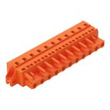 MCS-MIDI Classic gniazdo 11-bieg. pomarańczowe raster 7,62 mm /10szt./ WAGO
