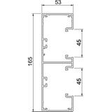 GA-53165EL, Kanał podparapetowy