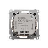 Simon 55 Oprawa oświetleniowa LED 14V z czujnikiem ruchu (0,78 W) Barwa zimna biała 5900K Czarny mat