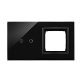 Simon 54 TOUCH WMDZ-01109S-075 Panel dotykowy S54 Touch, 2 moduły, 2 pola dotykowe poziome + 1 otwór DSTR220/75 KONTAKT