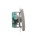 Simon Basic Łącznik schodowy 16A 250V zaciski śrubowe srebrny mat BMW6A.01/43 KONTAKT