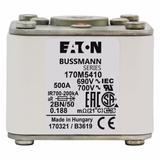 FUSE 500A 690V 2BN/50 AR UC Wkładka szybka 500A AC 690V rozmiar 2 61x77x51 mm aR IEC UL w 170M5410 E