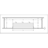 Oprawa SPOT MULTI 1x30W 3000K FL WT BK