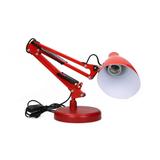 DIAN lampa biurkowa. 60W stalowa, czerwona DL-1/R ORNO