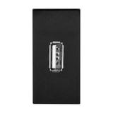 NOEN USB data gniazdo modułowe 22,5x45mm USB data 2.0 czarne OR-GM-9010/B/USBDATA ORNO