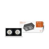 Oprawa SPOT MULTI 2x30W 4000K FL WT BK