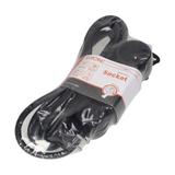 Przedłużacz 3-krotny 2P+Z 3m H05VV-F 3x1,5mm2 Imax=16A płaska wtyczka czarny ES-4/B/3 ORNO