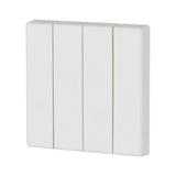 CWIZ-04/38 Klawisz poczwórny biały połysk 193989 EATON