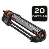 Zraszacz oscylacyjny, funkcja wyłaczania dysz, 20 dysz, regulacja siły strumienia