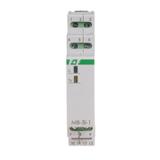 Przetwornik pomiaru natężenia prądu trójfazowy z wyjściem MODBUS RTU MAX-MB-3I-1-5A F&F
