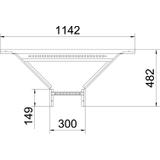 LAA 630 R3 FT Trójnik dostawny drabin kabl.