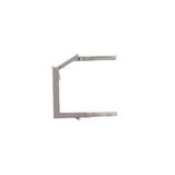 WMYZ-500005-J002 Zaślepka otworu wtyku RJ45/RJ12 do pokrywy gniazda teleinformatycznego; stal inox