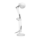 Lampka biurkowa DIAN 60W regulowana stalowa biała DL-1/W ORNO