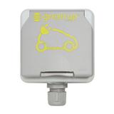 Green:Gniazdo 2P+Z Plexo 090471 LEGRAND