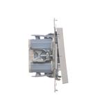 Simon 55 Łącznik krzyżowy podwójny szybkozłączka Aluminium mat TW7/2.01/143 KONTAKT