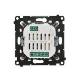 Simon 55 Termostat programowalny z wyświetlaczem Szampański mat