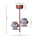 Milagro plafon dla dzieci Owl 2xg9 ML244