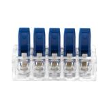 Złączka instalacyjna zaciskowa 5-przewodowa; na dowolny przewód 0,2-4mm2; IEC 450V/32A 50 szt. OR-SZ