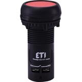 Przycisk kompaktowy z guzikiem krytym, 1NO, czerwony ECF-10-R 004771450 ETI