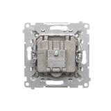 Simon 55 Gniazdo antenowe R-TV przelotowe 10dB 1x Wejście: 5÷862 MHz Jasnoszary mat