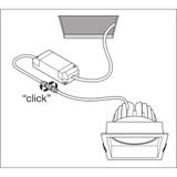 Oprawa SPOT SQUARE DARKLIGHT ADJUST 8W 3000K FL WT