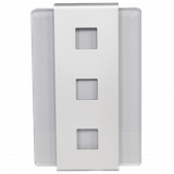 GONG DWUTON. GLASSO GNS-248 230V BIAŁY